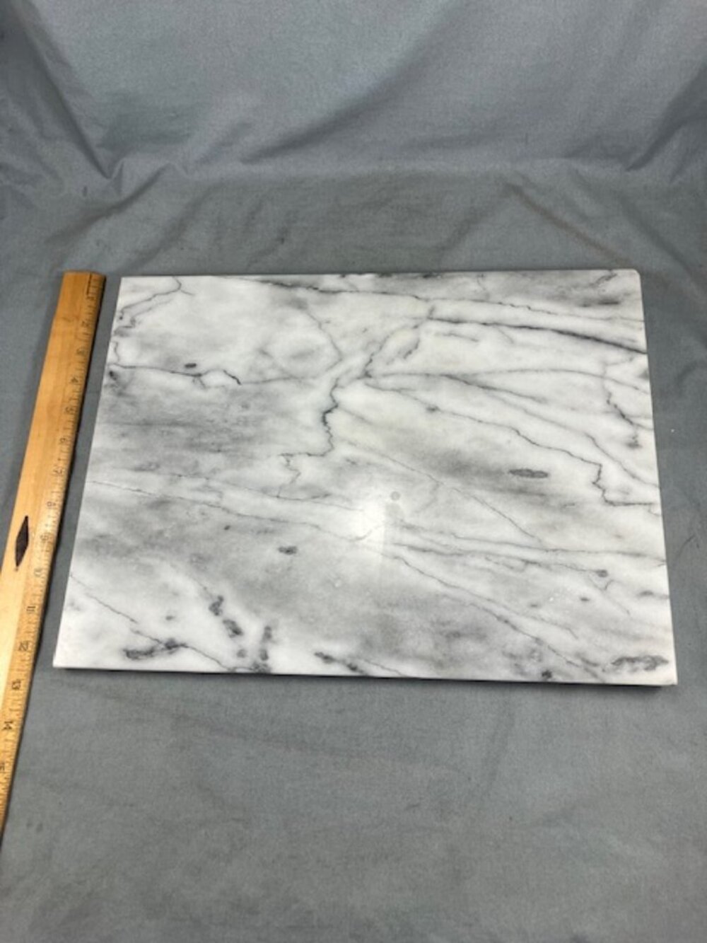 Marble Pastry Rolling Board for Pie Crust Cheese Charcuterie 12 x 16
